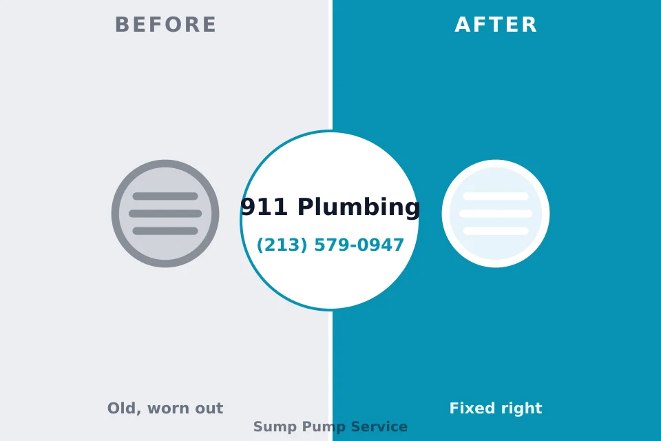 Before and after: plumbing repair West Monroe, MI
